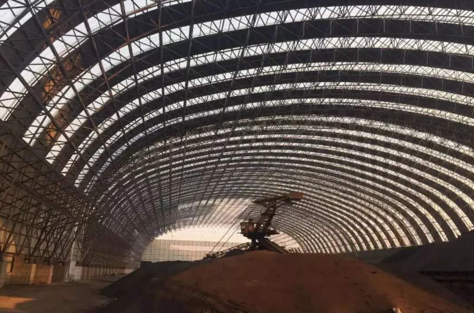 瓦房店概述原料场封闭技术的特点和类型